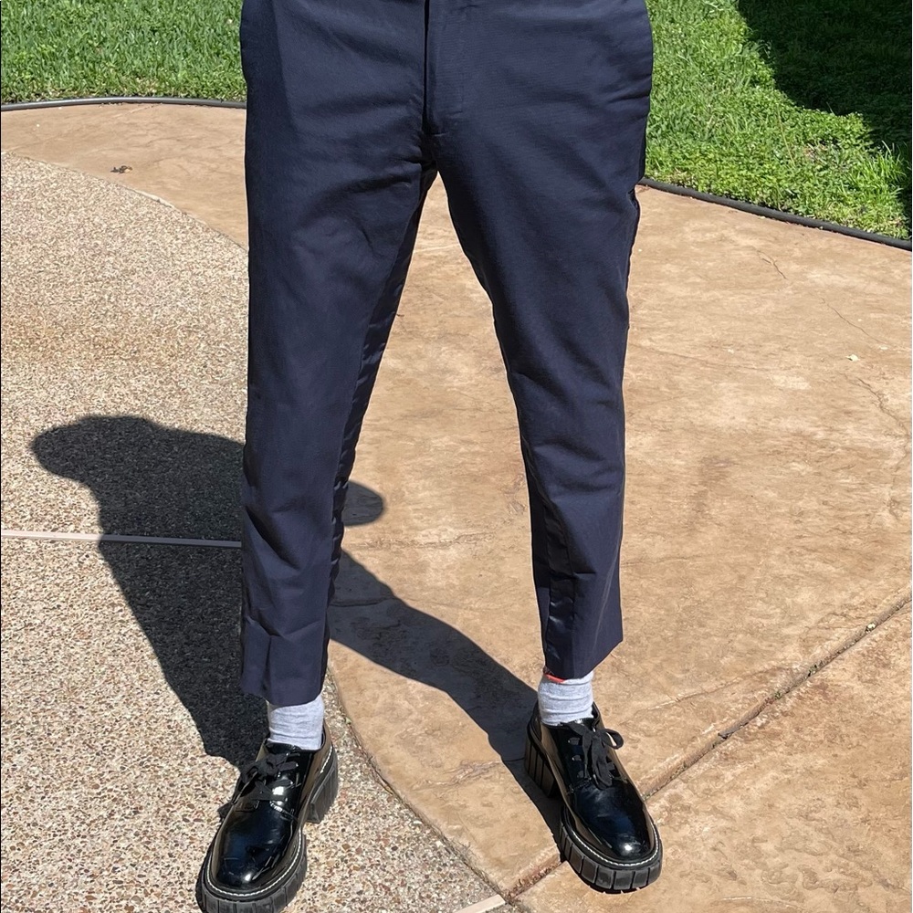 Topman Navy Blue Men’s Tux Trousers 30Wx28L